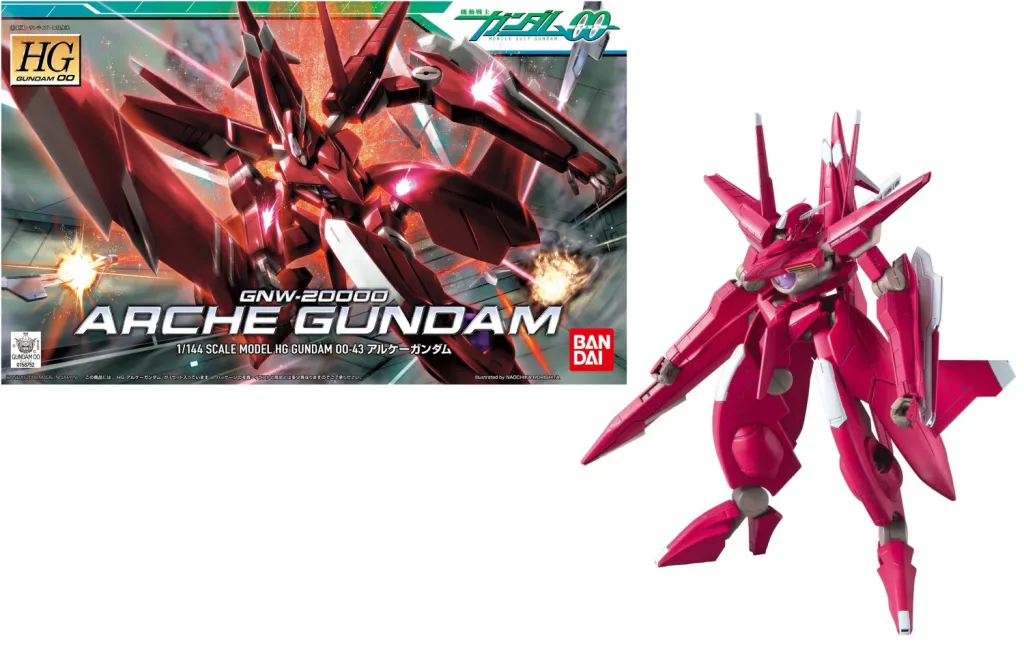 GUNDAM - HG 1/144 Gundam 00 GNW-20000 Arche Gundam - Model Kit
